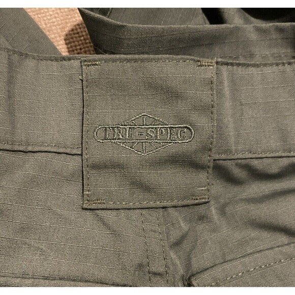 Tru-Spec 24-7 Series Men's Outdoor Ascent Active Shorts GREEN Size 32 - Picture 7 of 9